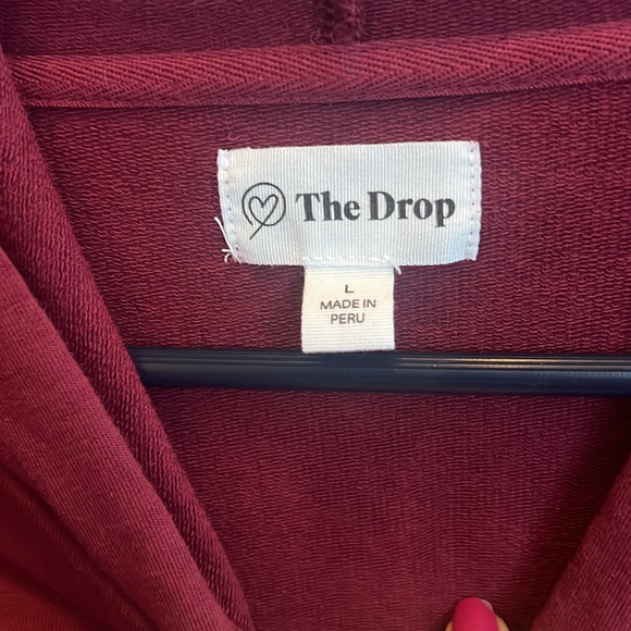 The Drop Gently Used Jogger Set, Size Lburgundy; animal/smoke-free home. - Picture 2 of 3